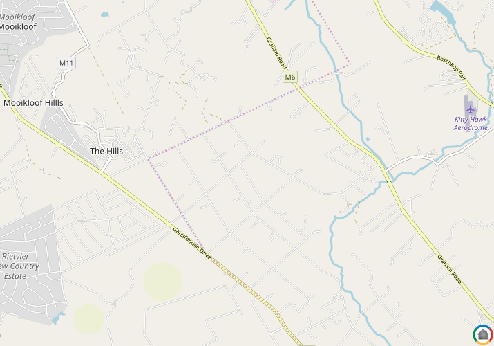 Map location of Zwavelpoort